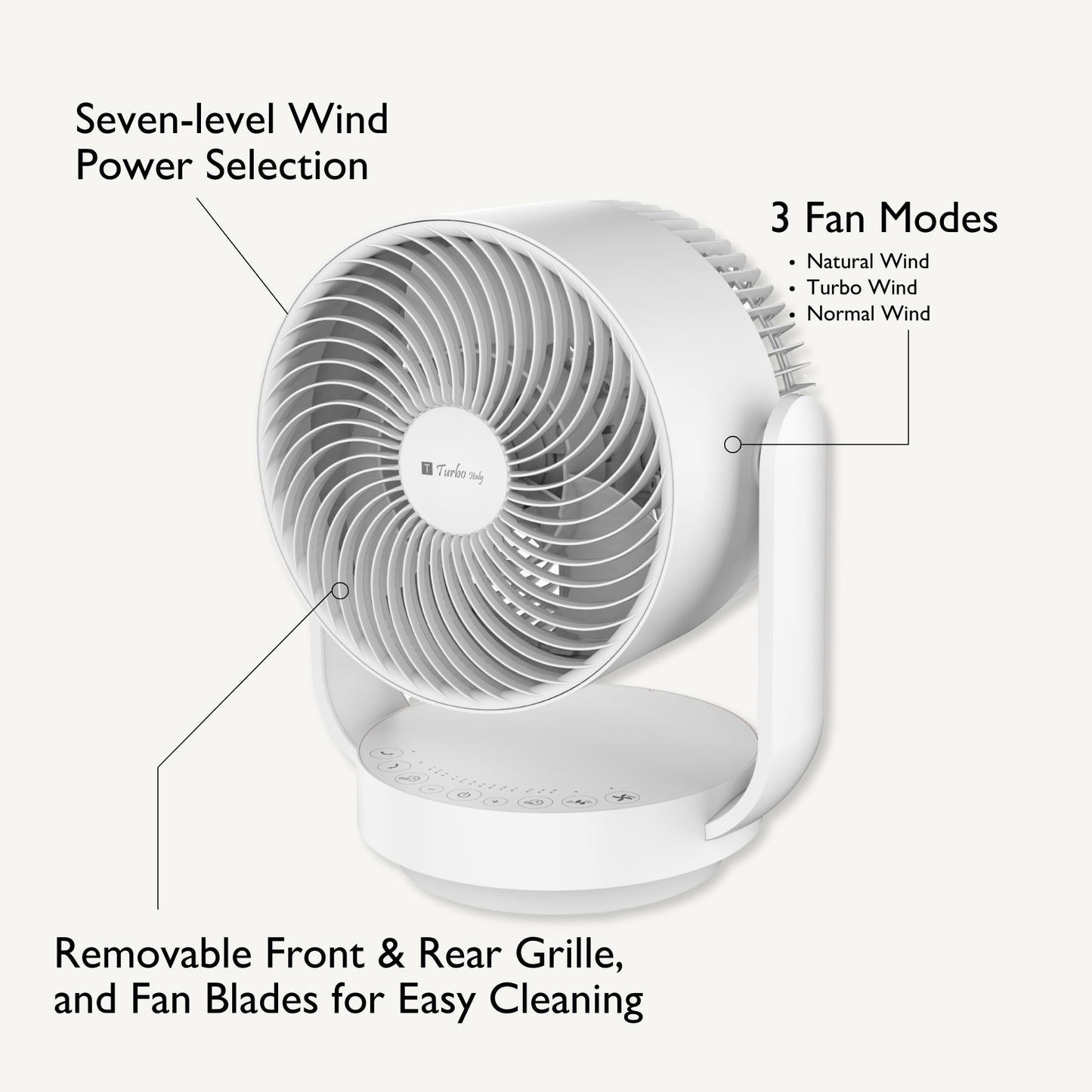 9-inch DC Fan Circulator